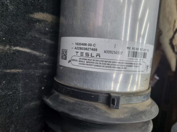 Пневмоамортизатор задній правий Tesla Model X 2021+, 1620466-00-C